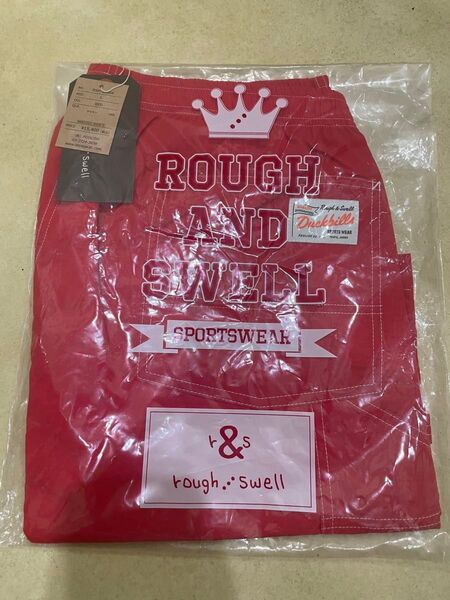 rough&swell ラフアンドスウェル SAN DIEGO SHORTS RSM-23059 レッド サイズL