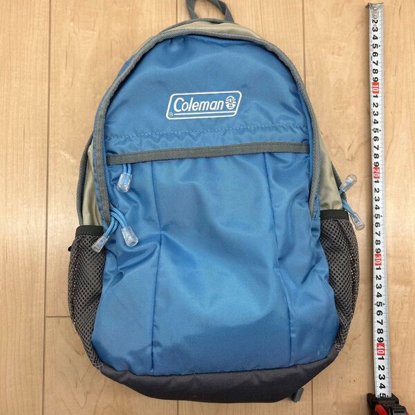 Coleman ウォーカーミニ 10L リュック ブルー コンパクト 幼稚園 小学生 青 水色 ホイッスル