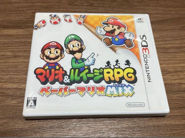 送料無料【3DS】 マリオ&ルイージRPG ペーパーマリオMIX