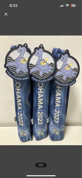 新品未開封3個セット!WCS プレイマット&バッグ ピカチュウ&ラプラス ポケモンセンターワールドストア 2023 横浜 2025