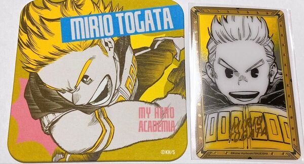 僕のヒーローアカデミア 通形ミリオ 原画展 アートコースター クリアカード