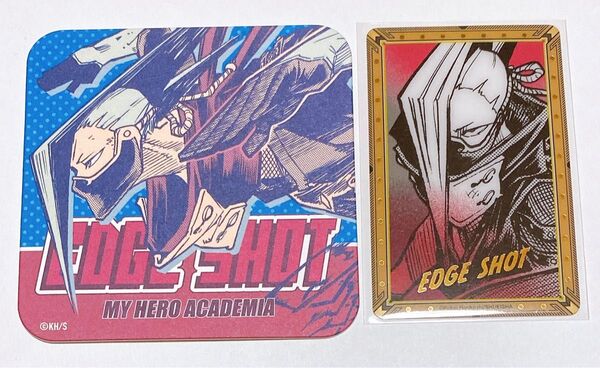 僕のヒーローアカデミア エッジショット 原画展 アートコースター クリアカード