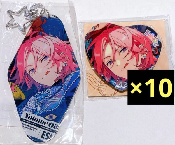 あんスタ 桜河こはく 中国 TRIP旅途缶バッジ キーホルダー