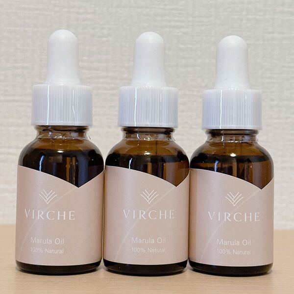 新品未開封 virche ヴァーチェ VIRCHE マルラオイル 美容液18ml ×3本セット