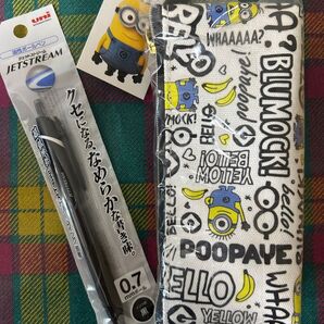 ミニオン ペンケース 定価1,200円 新品未開封 ユニバ ミニオン ジェットストリーム ボールペン