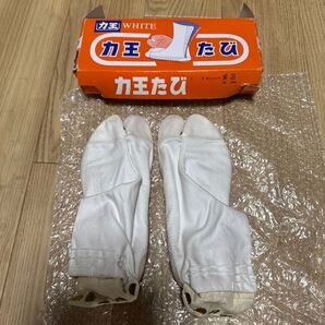 カ王たび WHITE 力王 祭りたび 力王ホワイト 5枚コハゼ 白 25.0cm WF5