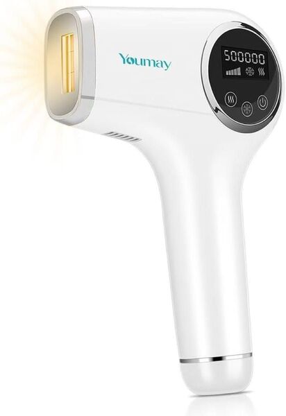 脱毛器 サファイア冷感 IPL 50万発照射 連続照射 家庭用 VIO対応 冷却機能付き 無痛 ケア 5段階レベル調節 レディース