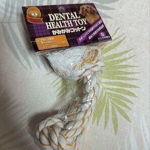 スーパーキャット かみかみコットン バニラの香りM デンタルケア おもちゃ