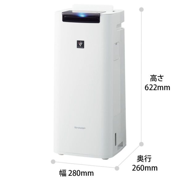 ☆新品未使用☆ シャープ 加湿空気清浄機 KI-RS40-W 送料無料