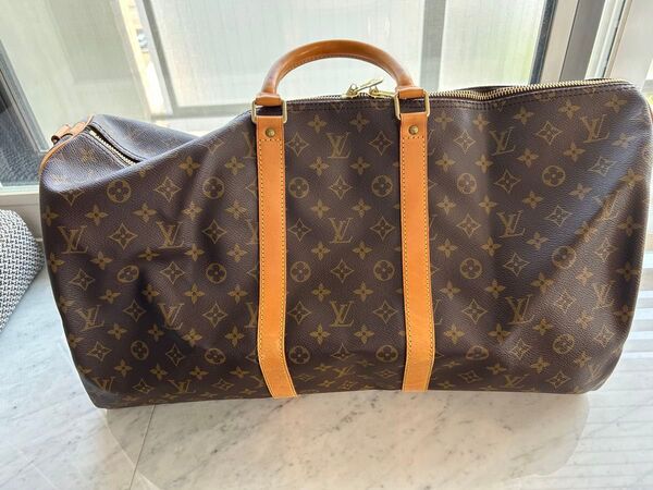 LOUIS VUITTON ルイヴィトン キーポル50 モノグラム ボストンバッグ
