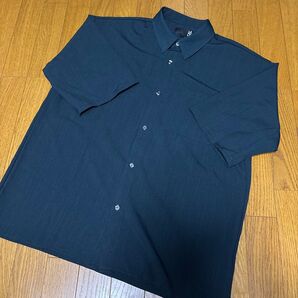 【未使用試着のみ】ラコレLAKOLE メンズオーバーサイズ半袖シャツ XL相当