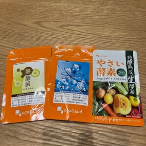 オーガランド やさい酵素 マルチミネラル 酪酸菌 サプリセット ogaland