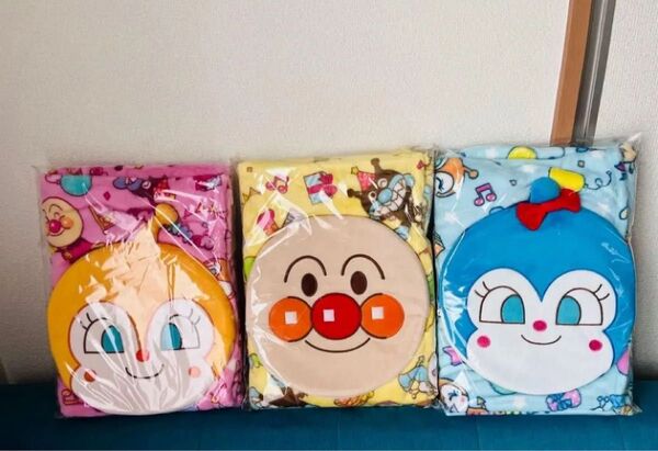 アンパンマン ポーチ付き ブランケット
