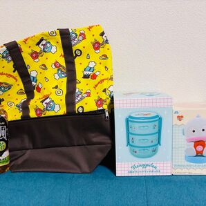 ハンギョドン ルームライト ランチボックス 2層式トートバック