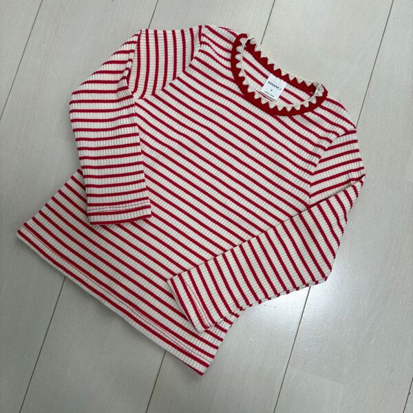 Bananaj 24aw ストライプT Sサイズ 90サイズ