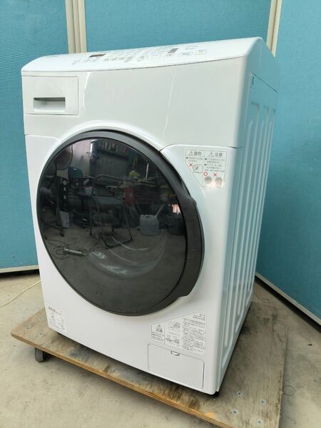 2022年製 アイリスオーヤマ ドラム式洗濯機 洗濯8kg 乾燥4kg ホワイト CDK842-W 左開き インバーター