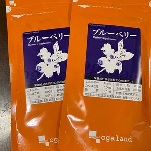 新品☆オーガランド ブルーベリー サプリメント 6ヶ月分