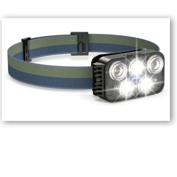 ヘッドライト LED 登山 キャンプ 散歩 アウトドア 作業 釣り 災害 停電用