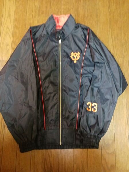 90s 読売ジャイアンツ 長嶋茂雄 ウインドブレーカー ナイロン ジャケット デサント製