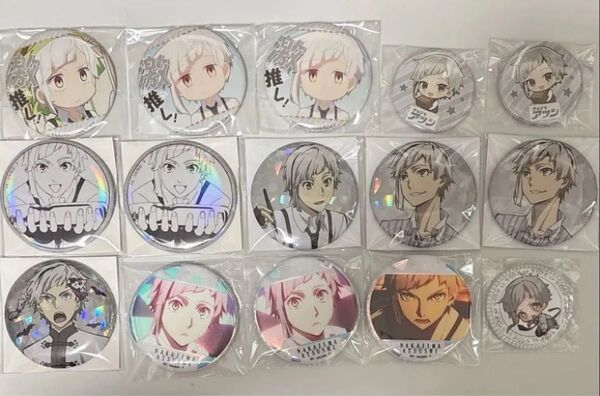 文スト 中島敦 缶バッジ まとめ