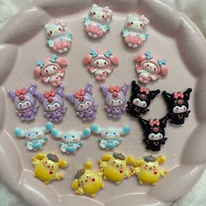サンリオ天使のデコパーツセット