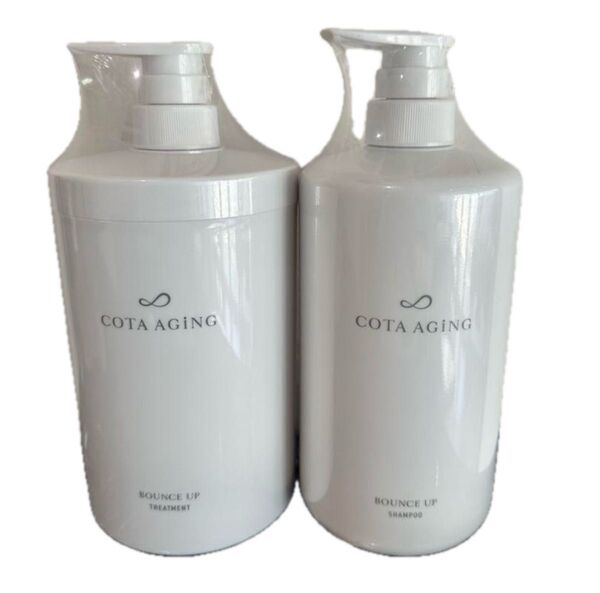 COTA エイジングバウンスアップシャンプートリートメントセット800ml