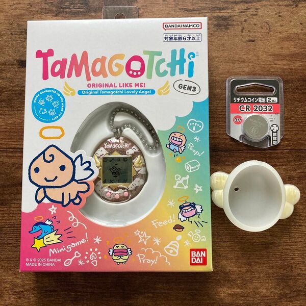 新品同様おまけ付き!Tamagotchi Original Angel Lovely オリジナルたまごっち GEN3