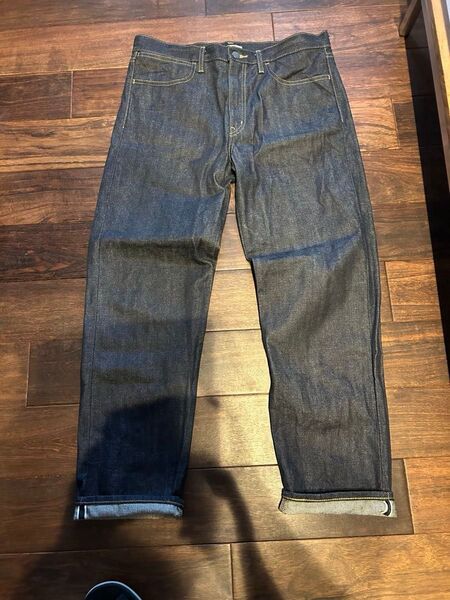 UNIQLO U セルビッジ レギュラー フィット ジーンズ デニム キムタク リジッド W32