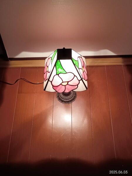 ヴィンテージのティファニースタイルのスクエアランプシェード