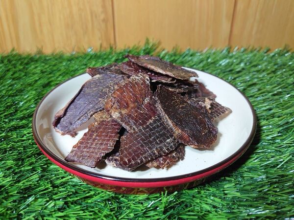 【無添加・作りたて・山梨県産】天然鹿のジャーキー 犬のおやつ 100g×2袋(合計200g)