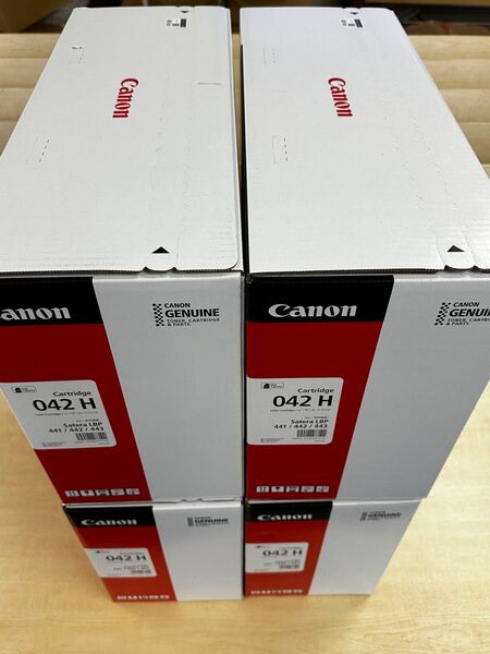 Canon キヤノン 042H 大容量 トナーカートリッジ 4本セット