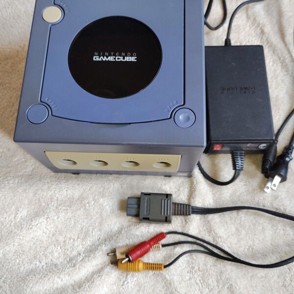 【動作OK】GC ゲームキューブ 本体 バイオレット 任天堂 GAMECUBE DOL-001