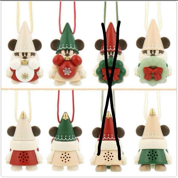 【新品・未開封】リルリンリン カプセルトイ クリスマス オーナメント