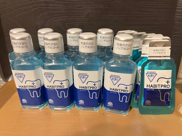 HABITPRO ハビットプロ 洗口液 100mlボトル8本 ワンショット12ml 10個 まとめ売り