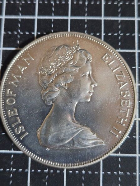 エリザベス2世 シルバー・ジュビリー クラウン 1977年 エリザベス女王 硬貨 コイン