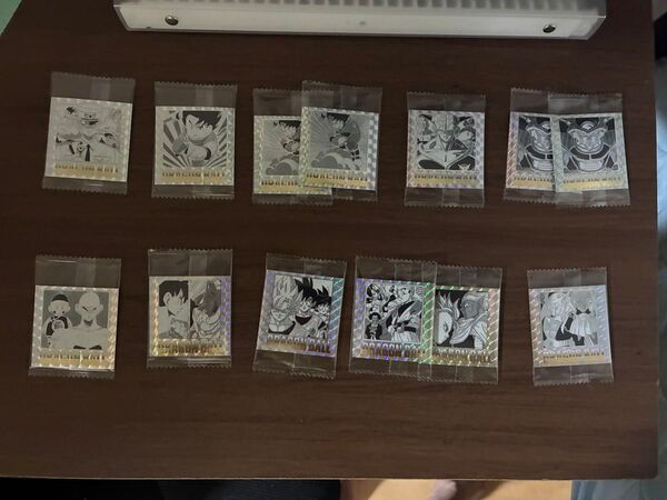 ドラゴンボール40周年ウエハース メタリックシール