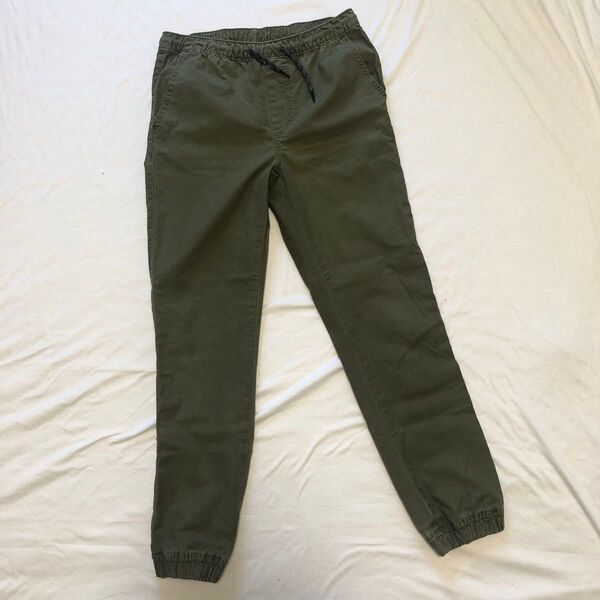 GAP KIDS XXL 160cmくるぶし丈 パンツ カーキ色