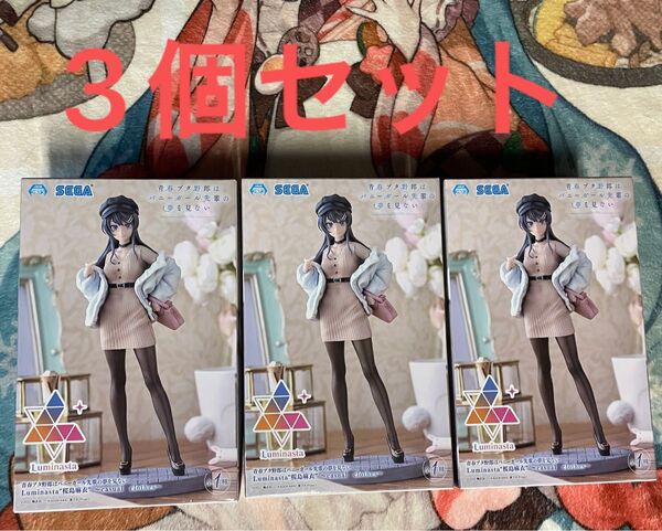 ブタ野郎はバニーガール先輩の夢を見ない 桜島麻衣 luminasta 3個