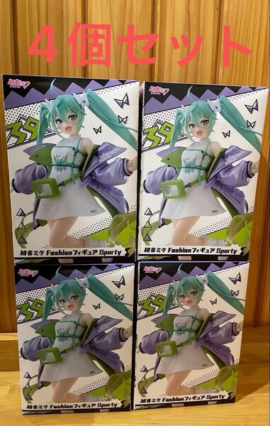 初音ミク フィギュア スポーティー 4個セット
