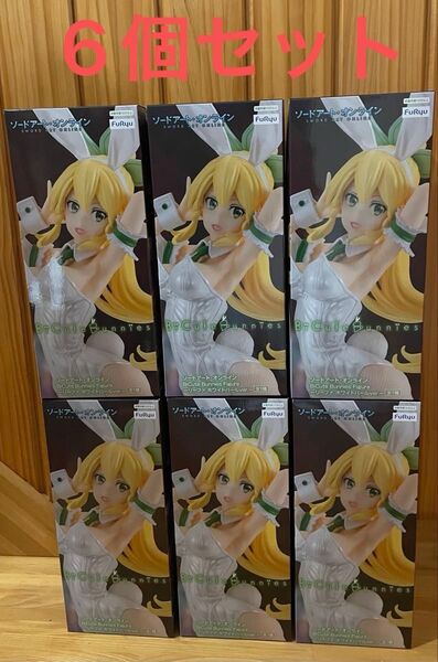 ソードアートオンライン BiCute Bunnies Figure リーファ 白 6個