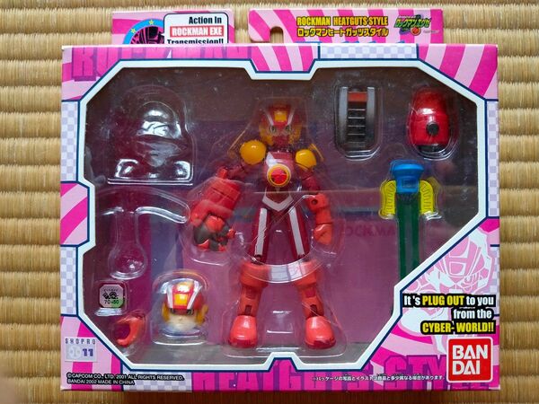 ロックマンエグゼ『ロッキンアクション ヒートガッツスタイル』※メットール欠品