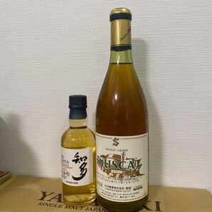 知多180ml と ワイン