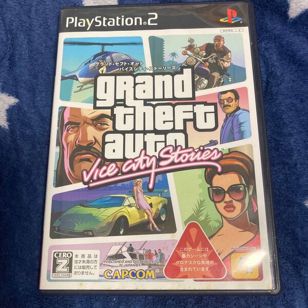 PS2 グランドセフトオートバイスシティストーリーズ gtavcs プレステ2