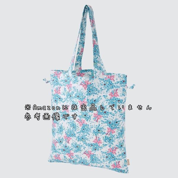新品未使用 ユニクロ PAUL & JOE 2wayバッグ 巾着 トートバッグ エコバッグ 花柄