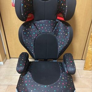グレコ ジュニアシート ジュニアマキシプラス ドット柄 水玉
