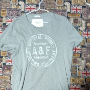 Abercrombie & Fitch Tシャツ グレー 古着