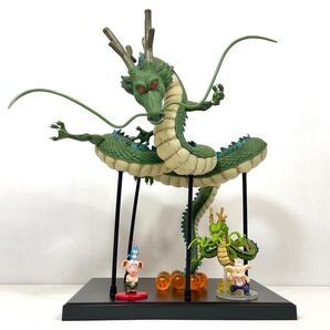 3点まとめ売り 一番くじ ドラゴンボールZ 神龍ビッグソフビフィギュア賞 イマジネイションフィギュア 神龍&ウーロン プーアル