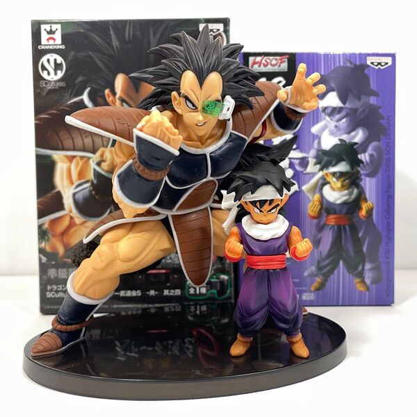 2点まとめ売り ドラゴンボール 造形天下一武道会5 ラディッツ 超彩色08 組立式ハイスペックカラーリングフィギュア2 孫悟飯