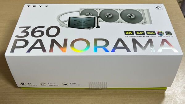 TRYX Panorama 360 ホワイト 6.5インチ AMOLEDカーブクリーン3D アナモルフィック効果