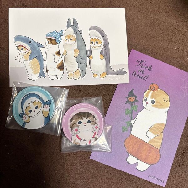 モフサンドmofusandポストカードマグネットセット!